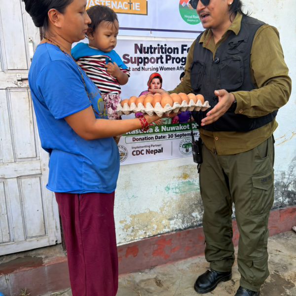 Community gathering at Indrapati Health Center-1
